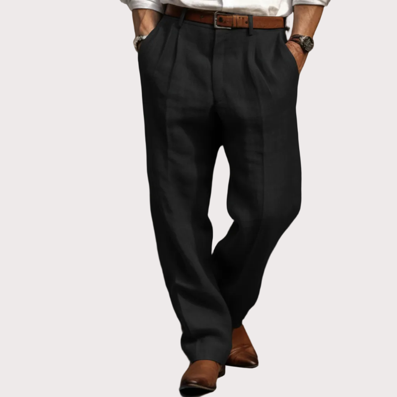 Premium Sommerhose aus Leinenmix